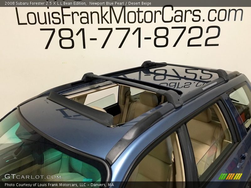 Newport Blue Pearl / Desert Beige 2008 Subaru Forester 2.5 X L.L.Bean Edition
