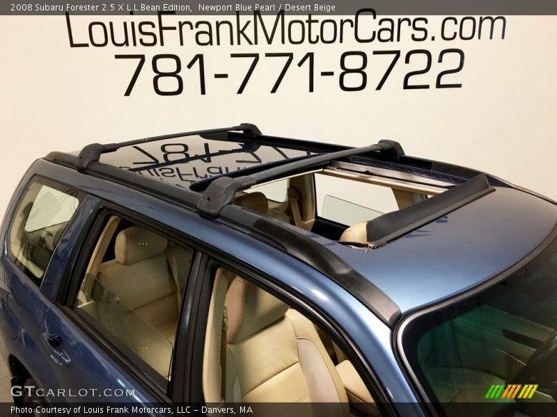 Newport Blue Pearl / Desert Beige 2008 Subaru Forester 2.5 X L.L.Bean Edition