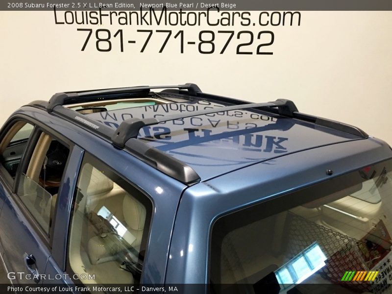 Newport Blue Pearl / Desert Beige 2008 Subaru Forester 2.5 X L.L.Bean Edition
