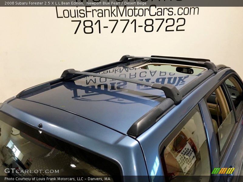 Newport Blue Pearl / Desert Beige 2008 Subaru Forester 2.5 X L.L.Bean Edition