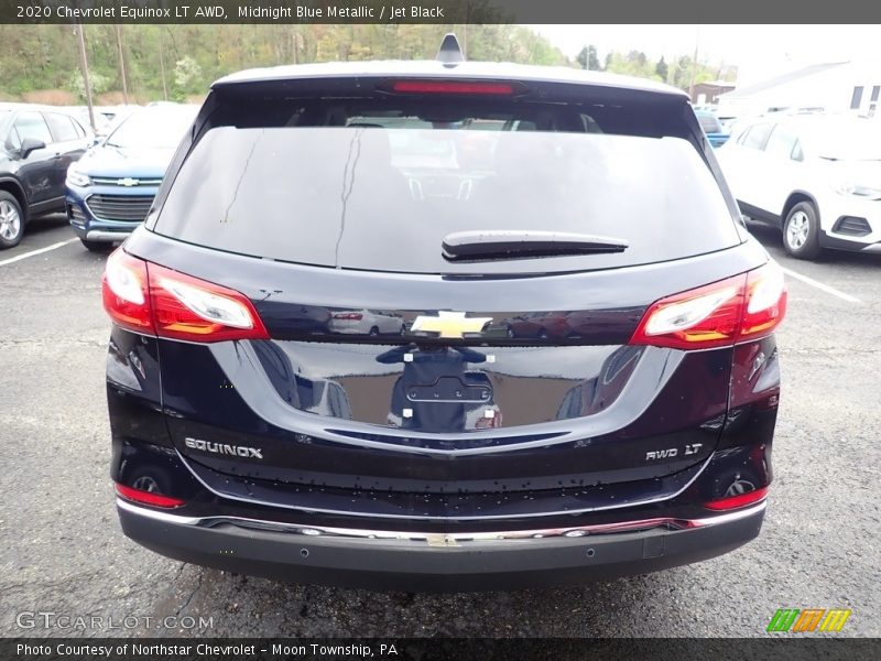 Midnight Blue Metallic / Jet Black 2020 Chevrolet Equinox LT AWD