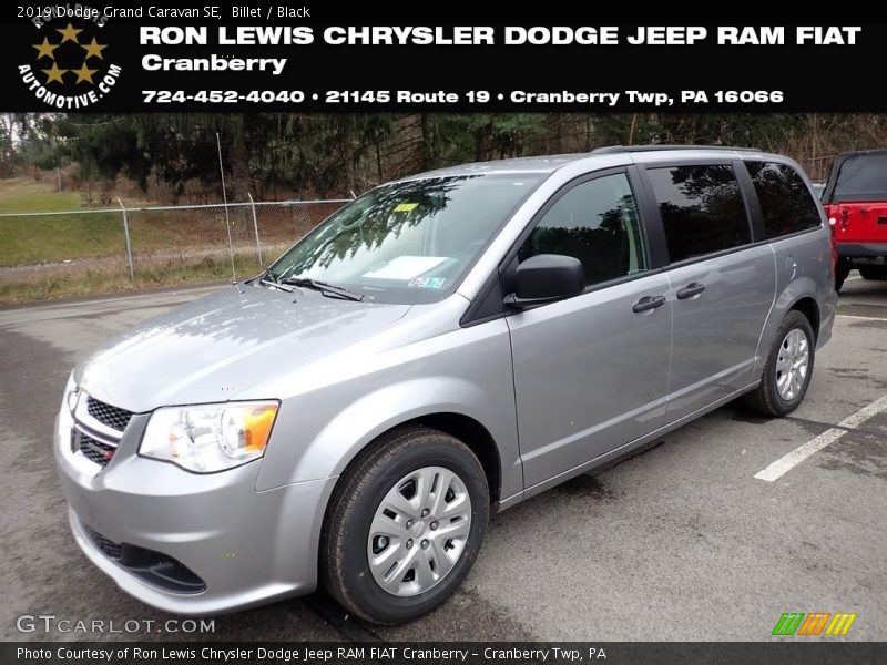 Billet / Black 2019 Dodge Grand Caravan SE