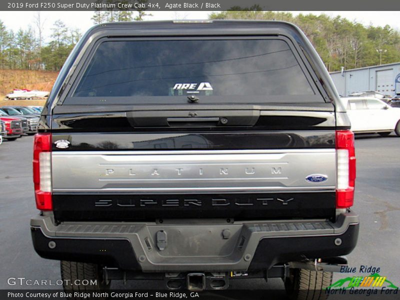 Agate Black / Black 2019 Ford F250 Super Duty Platinum Crew Cab 4x4