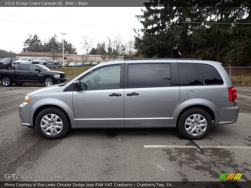 Billet / Black 2019 Dodge Grand Caravan SE