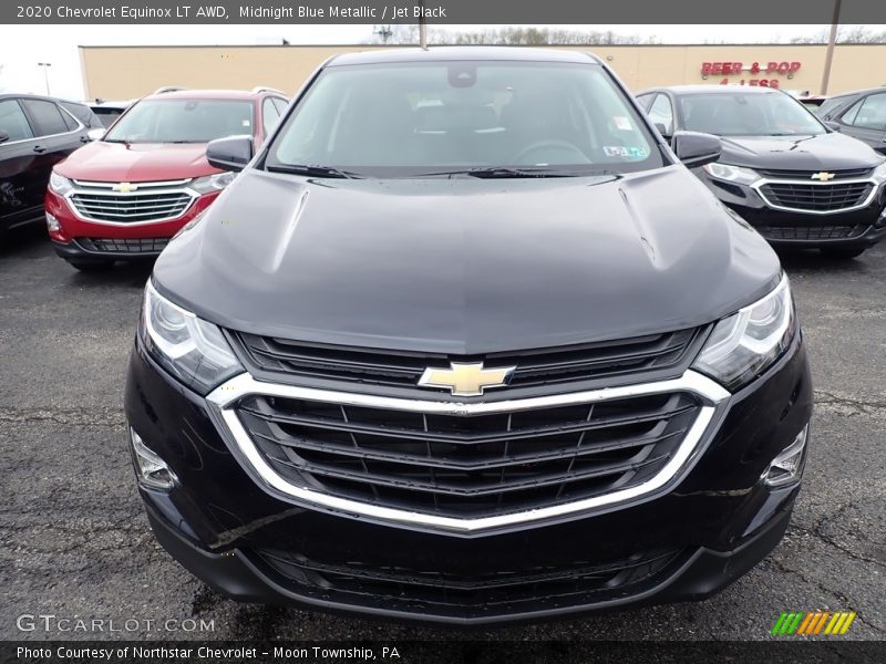 Midnight Blue Metallic / Jet Black 2020 Chevrolet Equinox LT AWD