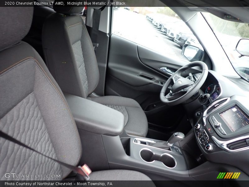 Midnight Blue Metallic / Jet Black 2020 Chevrolet Equinox LT AWD