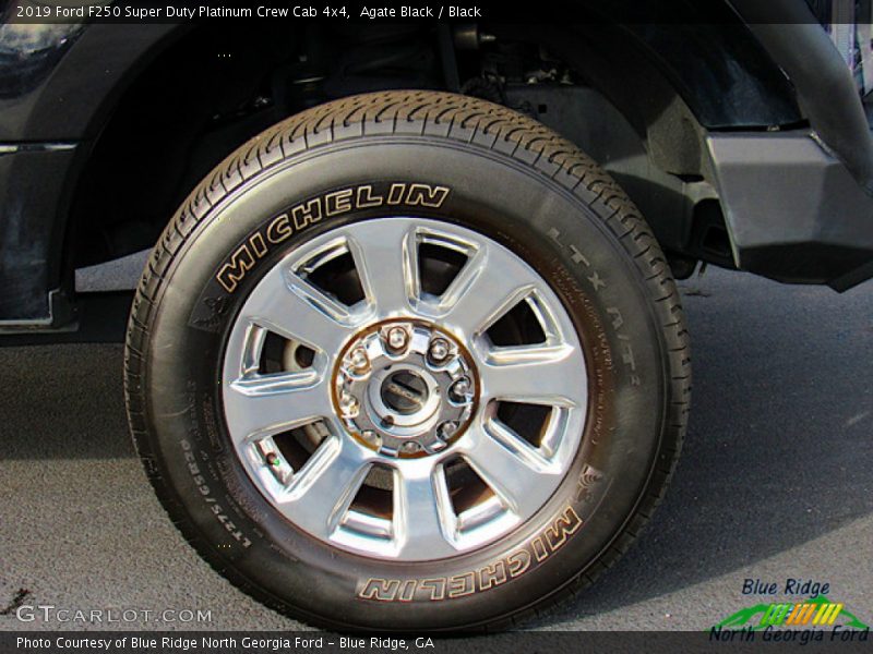 Agate Black / Black 2019 Ford F250 Super Duty Platinum Crew Cab 4x4