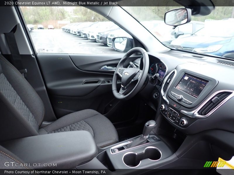 Midnight Blue Metallic / Jet Black 2020 Chevrolet Equinox LT AWD