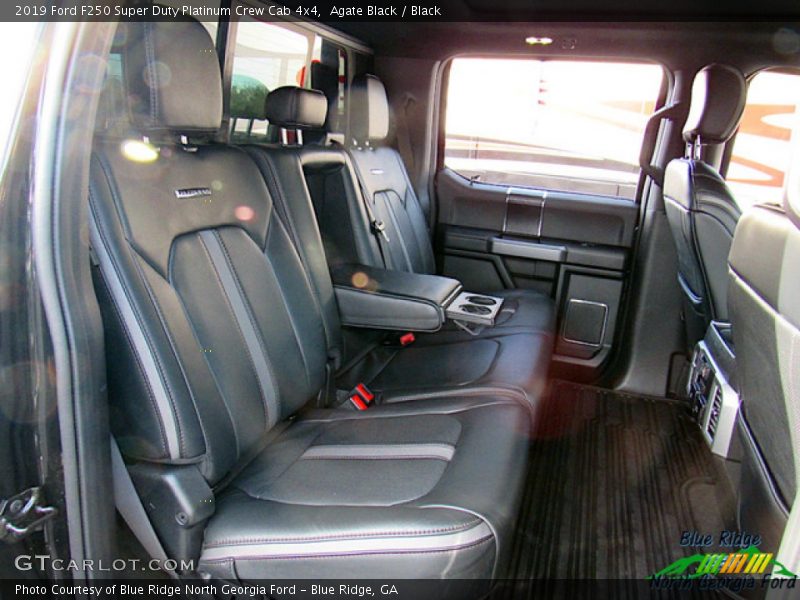 Agate Black / Black 2019 Ford F250 Super Duty Platinum Crew Cab 4x4