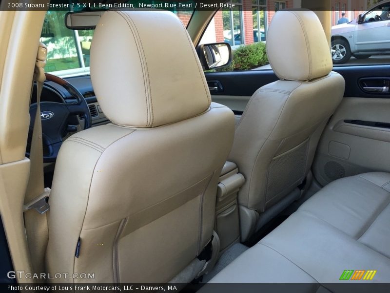 Rear Seat of 2008 Forester 2.5 X L.L.Bean Edition