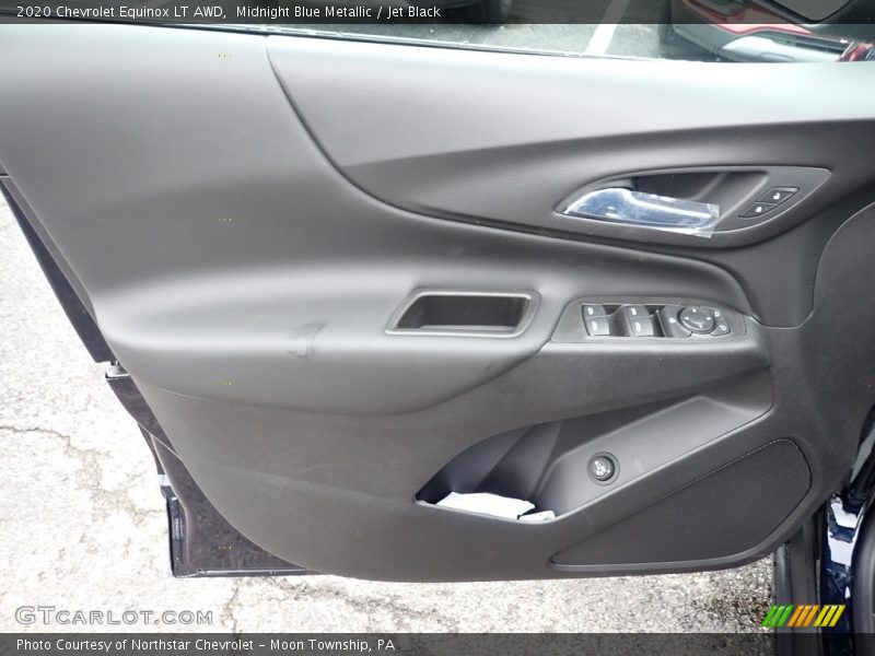 Midnight Blue Metallic / Jet Black 2020 Chevrolet Equinox LT AWD