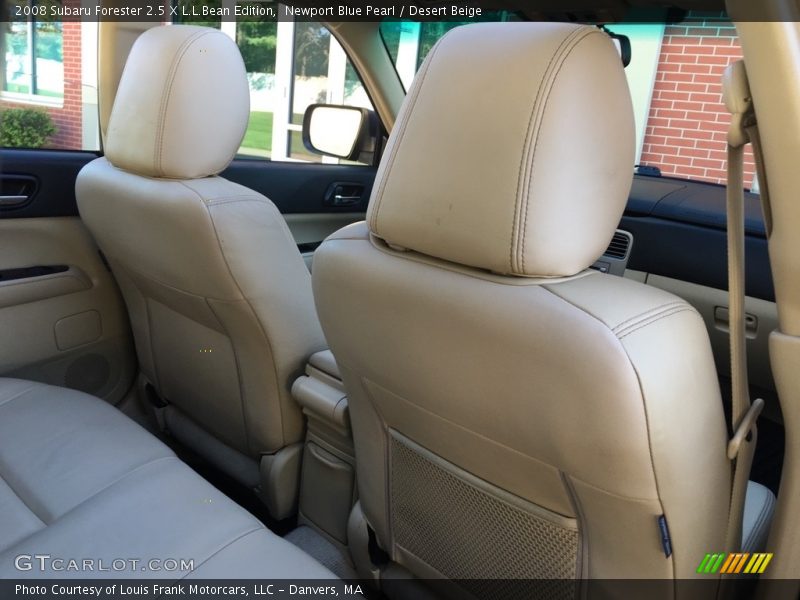 Newport Blue Pearl / Desert Beige 2008 Subaru Forester 2.5 X L.L.Bean Edition