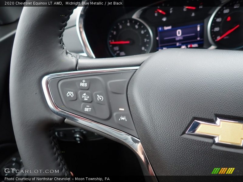 Midnight Blue Metallic / Jet Black 2020 Chevrolet Equinox LT AWD