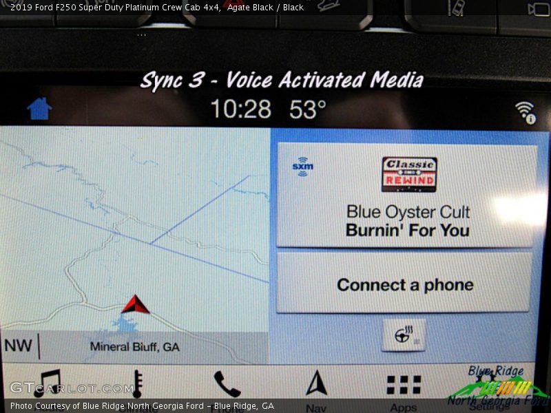 Agate Black / Black 2019 Ford F250 Super Duty Platinum Crew Cab 4x4