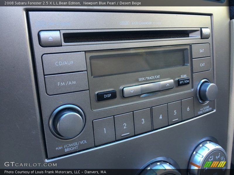 Audio System of 2008 Forester 2.5 X L.L.Bean Edition