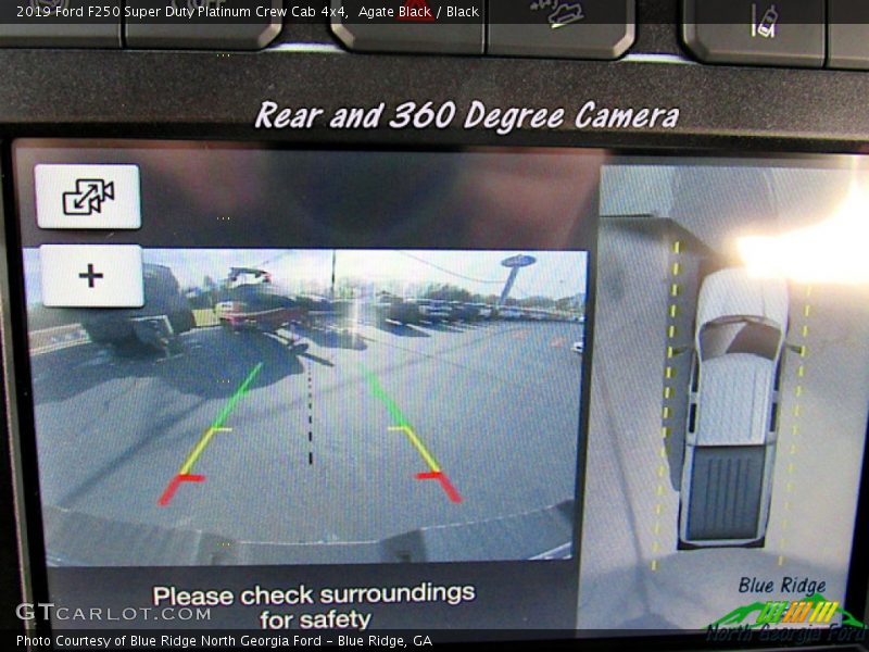 Agate Black / Black 2019 Ford F250 Super Duty Platinum Crew Cab 4x4