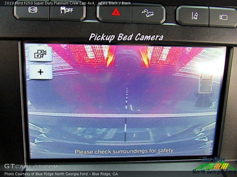 Agate Black / Black 2019 Ford F250 Super Duty Platinum Crew Cab 4x4