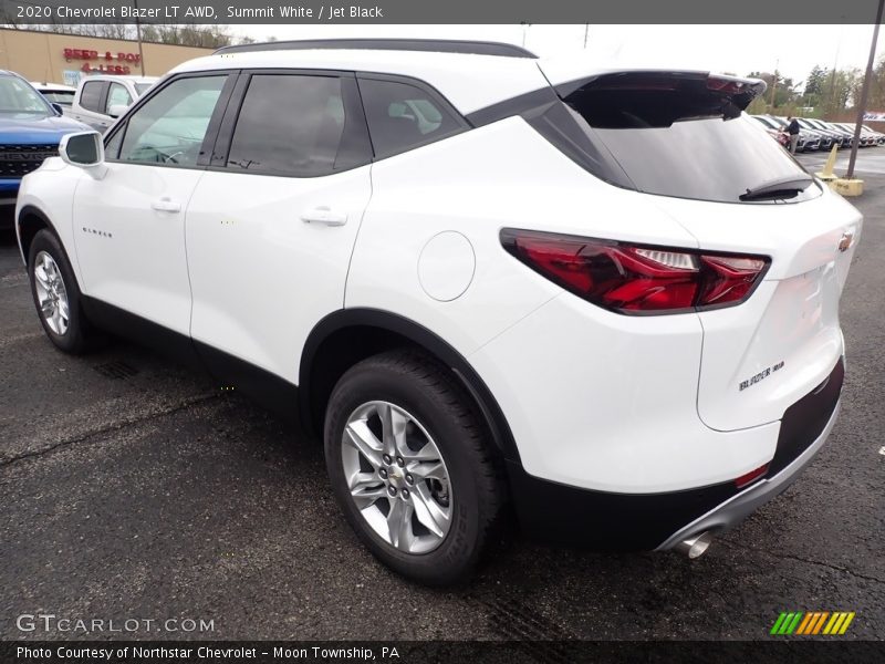 Summit White / Jet Black 2020 Chevrolet Blazer LT AWD
