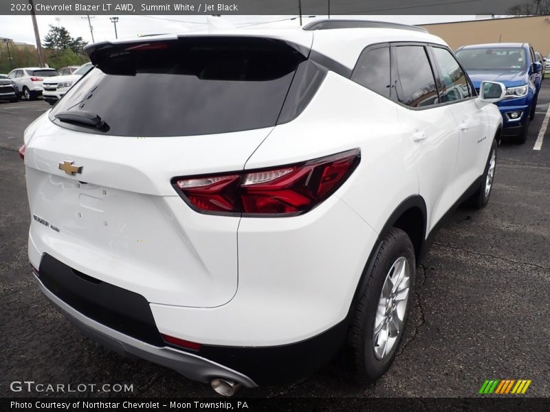 Summit White / Jet Black 2020 Chevrolet Blazer LT AWD