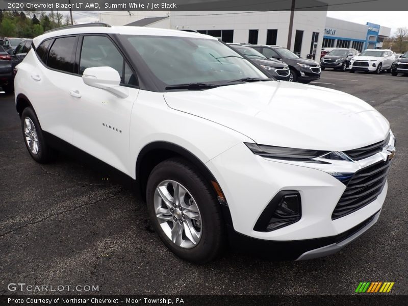 Summit White / Jet Black 2020 Chevrolet Blazer LT AWD