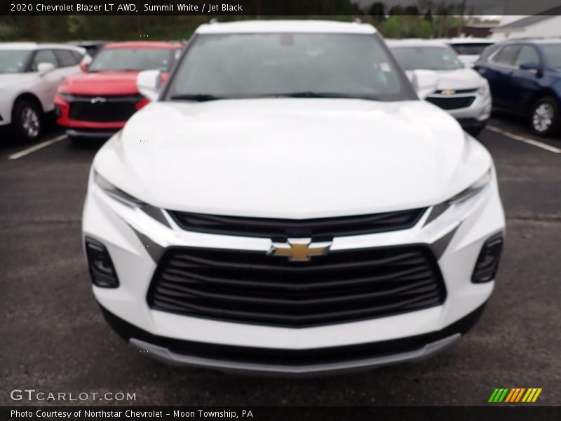 Summit White / Jet Black 2020 Chevrolet Blazer LT AWD