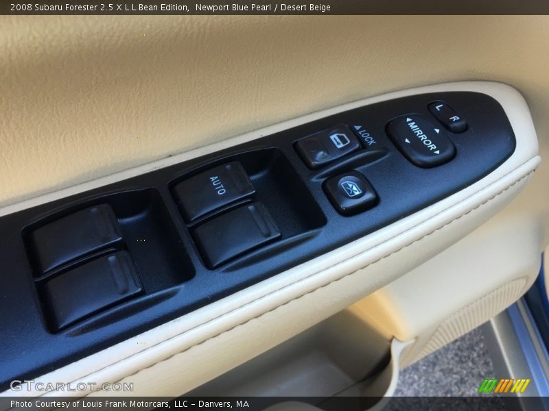 Newport Blue Pearl / Desert Beige 2008 Subaru Forester 2.5 X L.L.Bean Edition