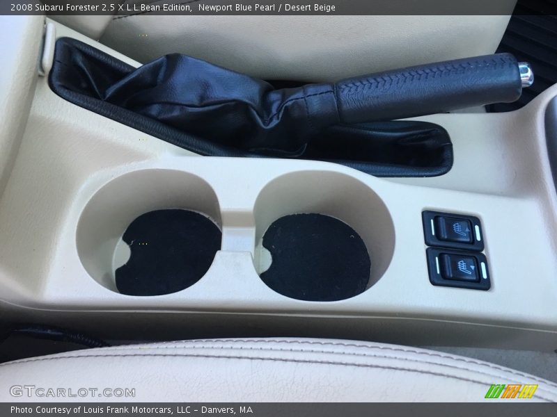 Newport Blue Pearl / Desert Beige 2008 Subaru Forester 2.5 X L.L.Bean Edition