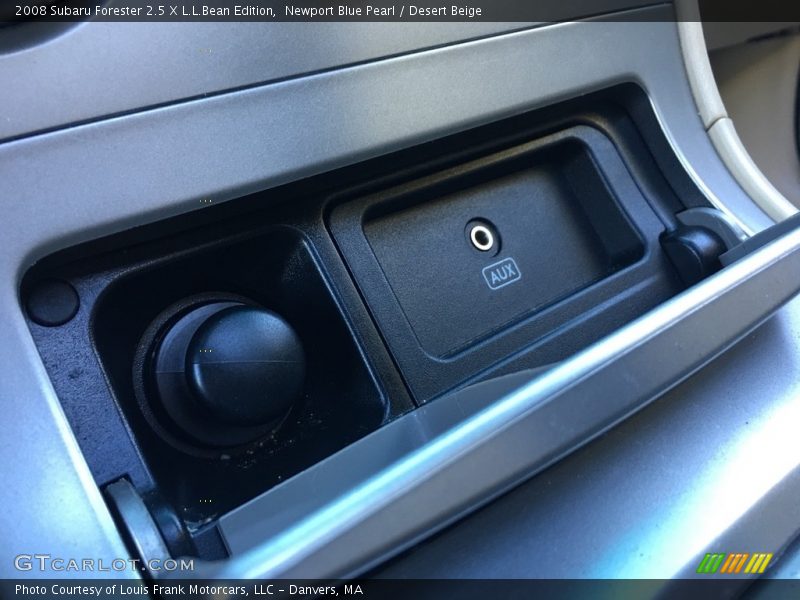 Newport Blue Pearl / Desert Beige 2008 Subaru Forester 2.5 X L.L.Bean Edition