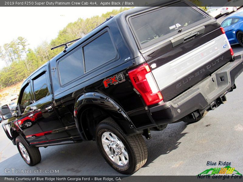 Agate Black / Black 2019 Ford F250 Super Duty Platinum Crew Cab 4x4