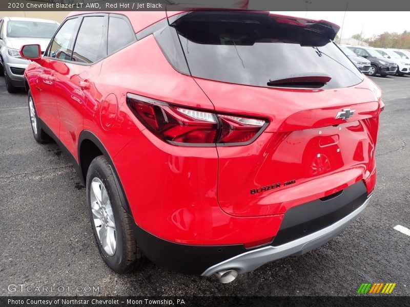 Red Hot / Jet Black 2020 Chevrolet Blazer LT AWD