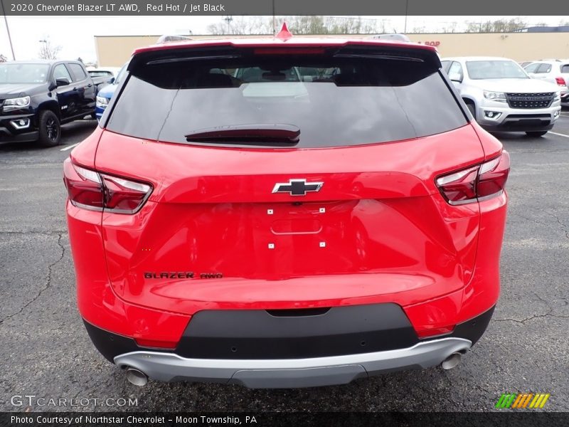 Red Hot / Jet Black 2020 Chevrolet Blazer LT AWD