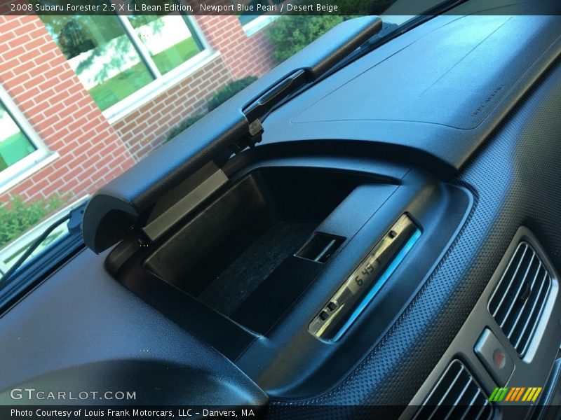 Newport Blue Pearl / Desert Beige 2008 Subaru Forester 2.5 X L.L.Bean Edition