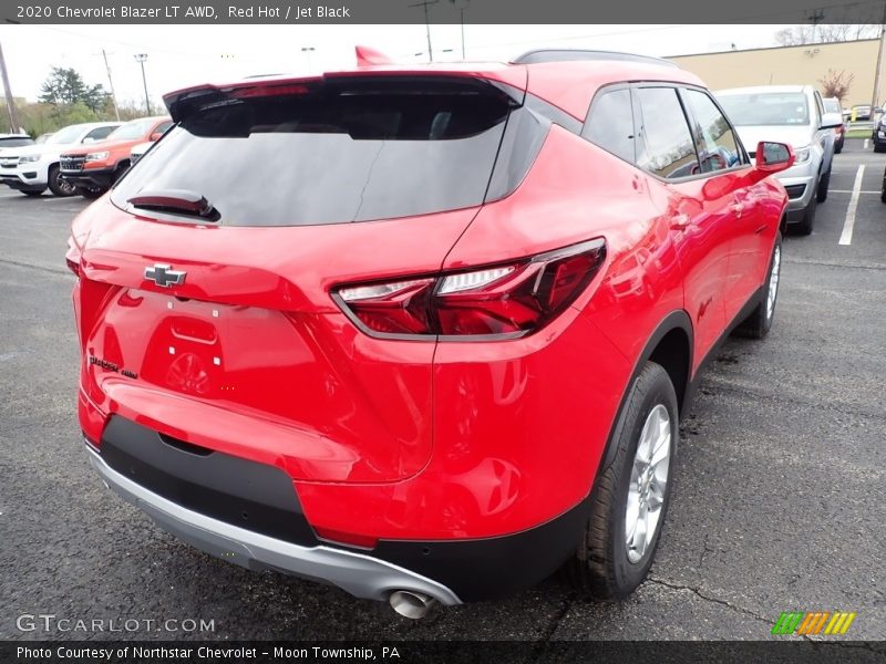 Red Hot / Jet Black 2020 Chevrolet Blazer LT AWD