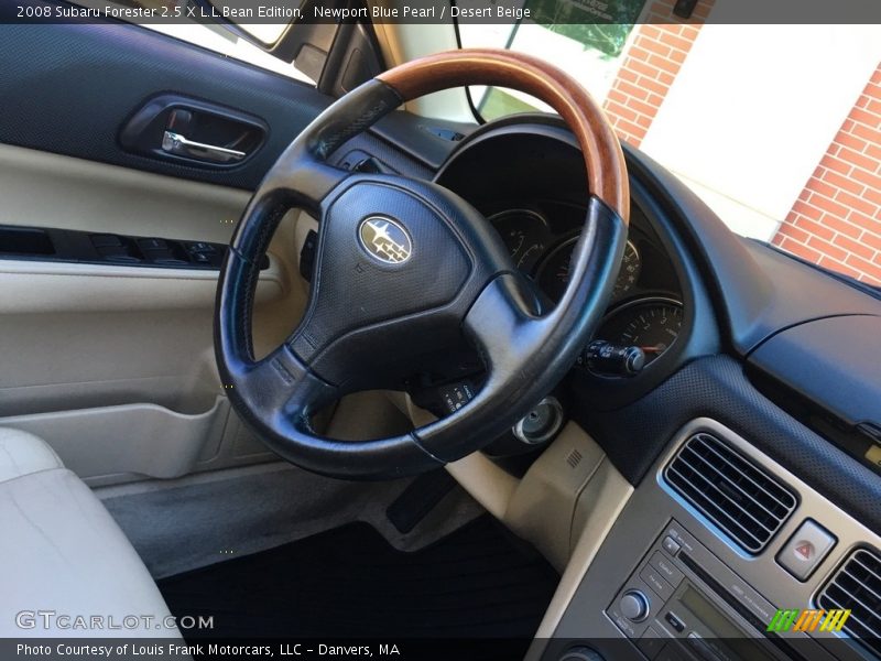 Dashboard of 2008 Forester 2.5 X L.L.Bean Edition