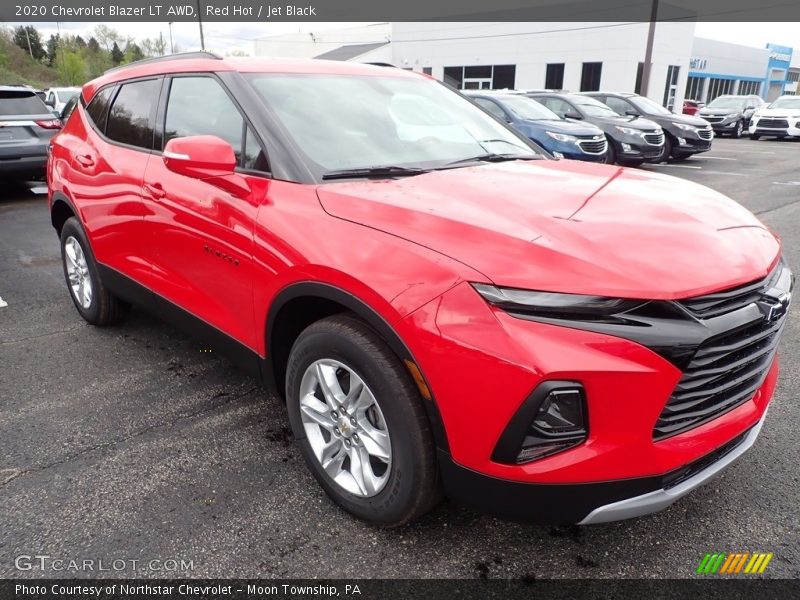 Red Hot / Jet Black 2020 Chevrolet Blazer LT AWD