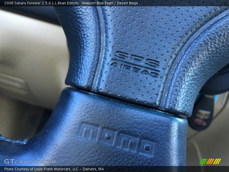 Newport Blue Pearl / Desert Beige 2008 Subaru Forester 2.5 X L.L.Bean Edition