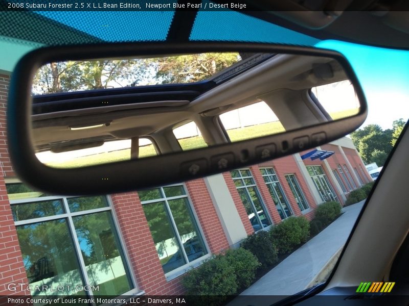 Newport Blue Pearl / Desert Beige 2008 Subaru Forester 2.5 X L.L.Bean Edition