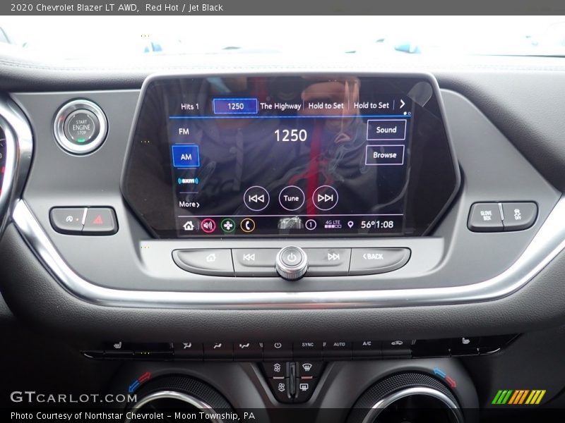Red Hot / Jet Black 2020 Chevrolet Blazer LT AWD