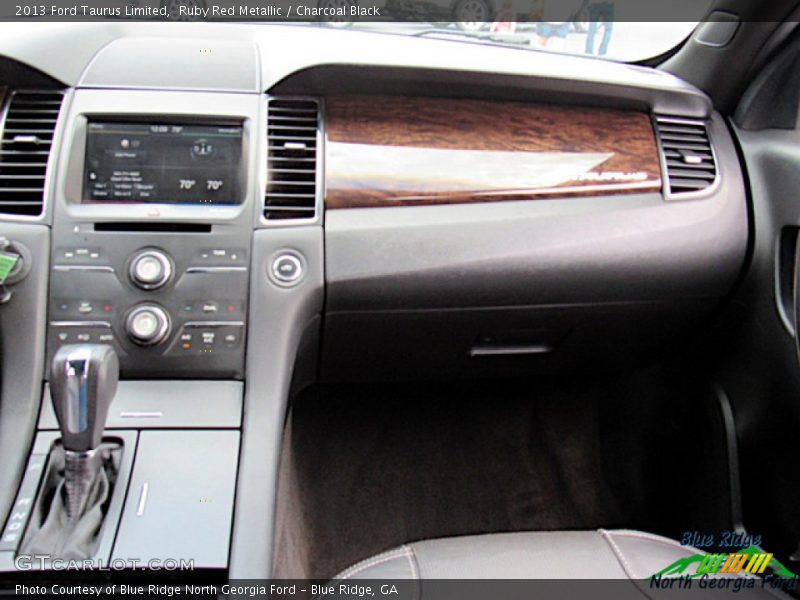 Ruby Red Metallic / Charcoal Black 2013 Ford Taurus Limited