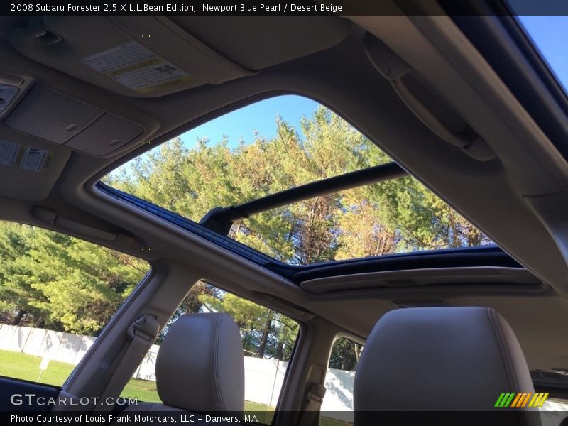 Sunroof of 2008 Forester 2.5 X L.L.Bean Edition