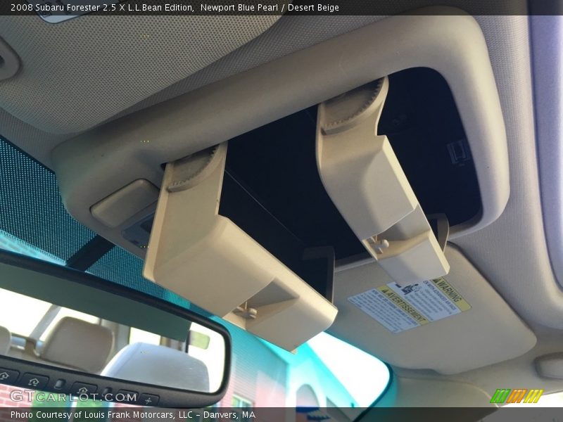 Newport Blue Pearl / Desert Beige 2008 Subaru Forester 2.5 X L.L.Bean Edition