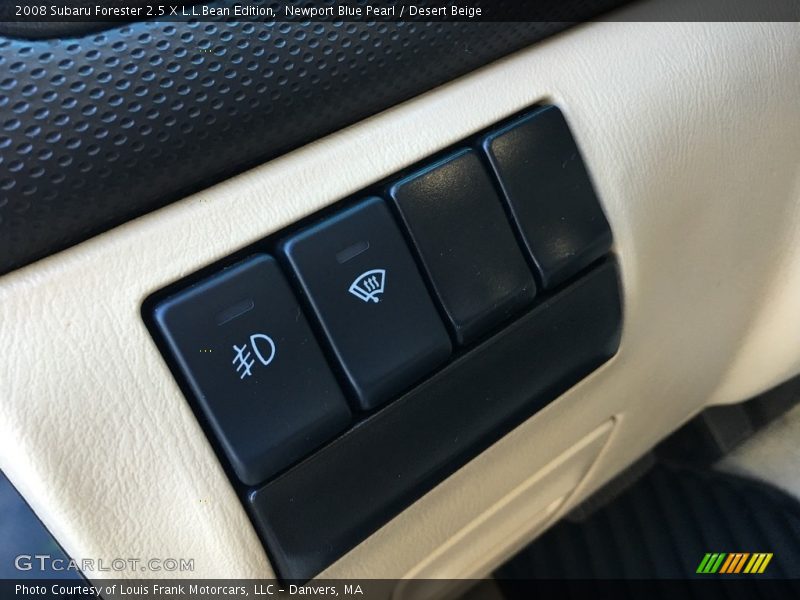 Newport Blue Pearl / Desert Beige 2008 Subaru Forester 2.5 X L.L.Bean Edition