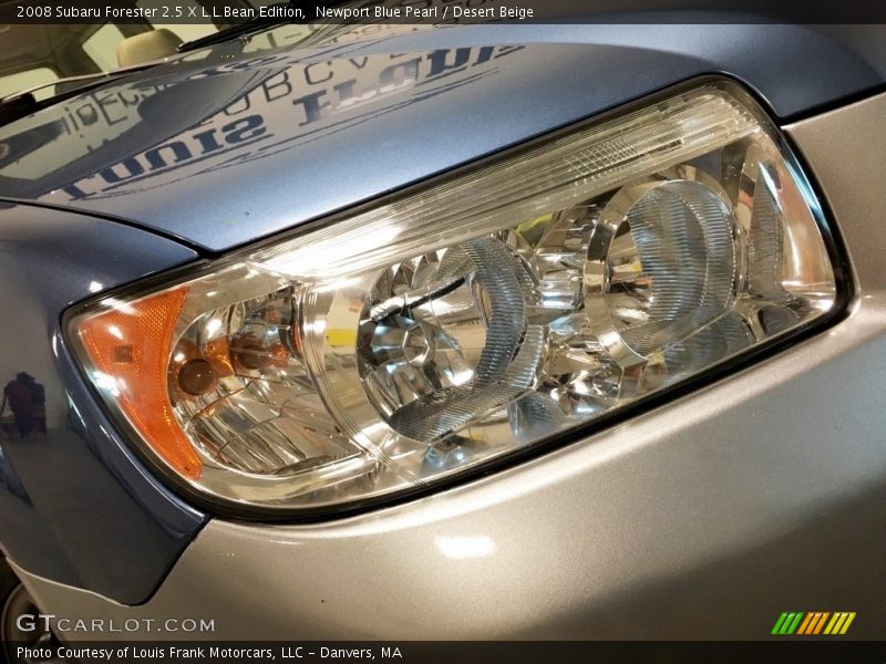 Newport Blue Pearl / Desert Beige 2008 Subaru Forester 2.5 X L.L.Bean Edition