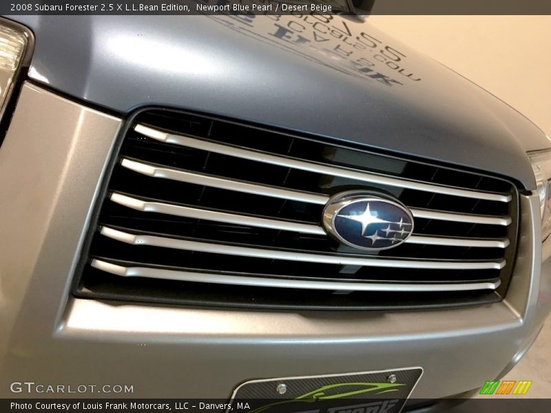 Newport Blue Pearl / Desert Beige 2008 Subaru Forester 2.5 X L.L.Bean Edition