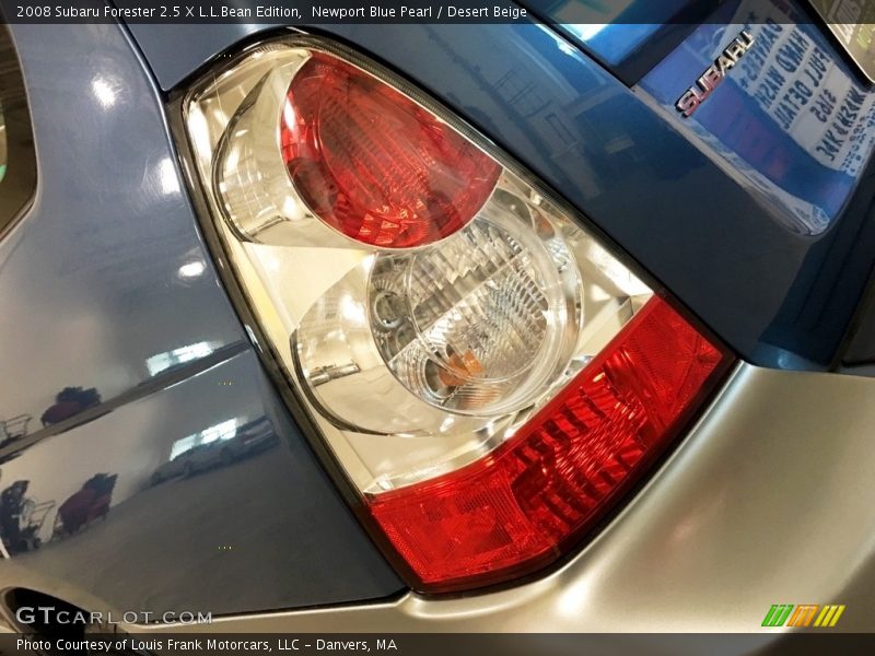 Newport Blue Pearl / Desert Beige 2008 Subaru Forester 2.5 X L.L.Bean Edition