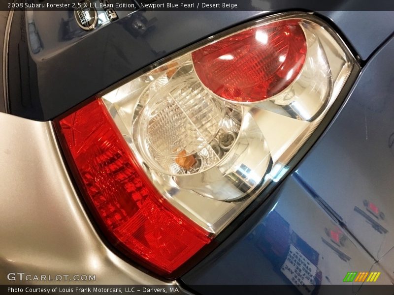 Newport Blue Pearl / Desert Beige 2008 Subaru Forester 2.5 X L.L.Bean Edition