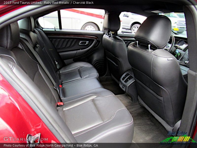Ruby Red Metallic / Charcoal Black 2013 Ford Taurus Limited