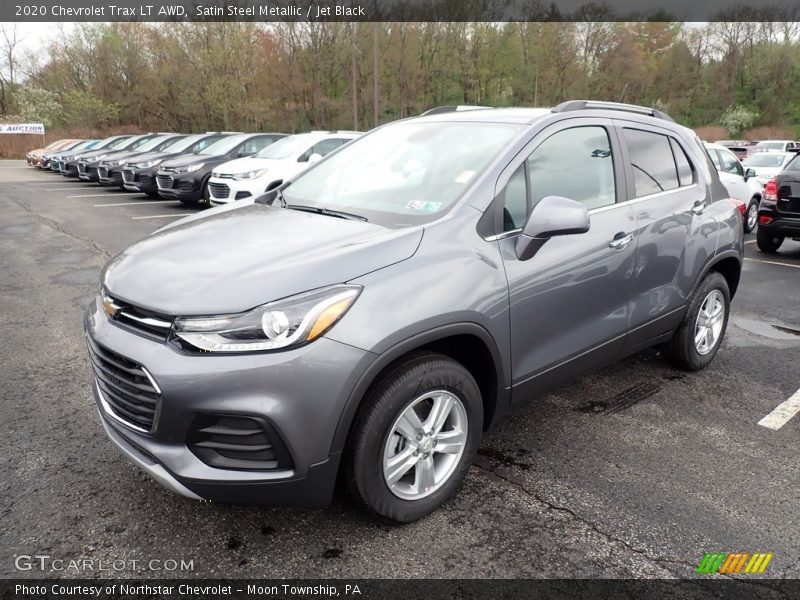 Satin Steel Metallic / Jet Black 2020 Chevrolet Trax LT AWD