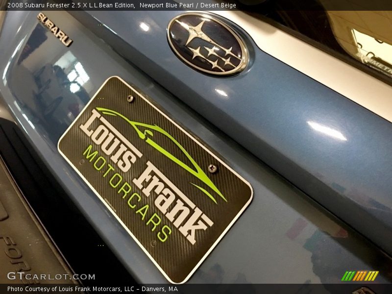 Newport Blue Pearl / Desert Beige 2008 Subaru Forester 2.5 X L.L.Bean Edition