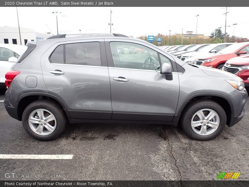 Satin Steel Metallic / Jet Black 2020 Chevrolet Trax LT AWD